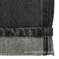 Custom Men's Print Denim Wash Distressed Jeans